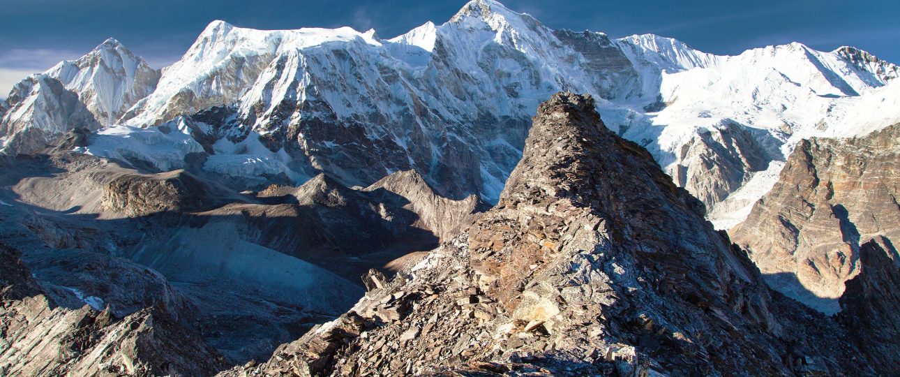 picture of mountain displaying trekking in Nepal in December